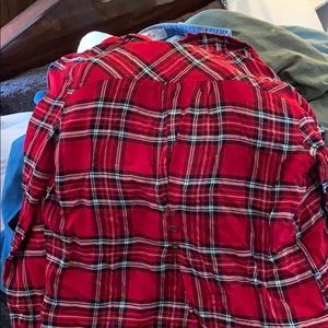 Flannel button up